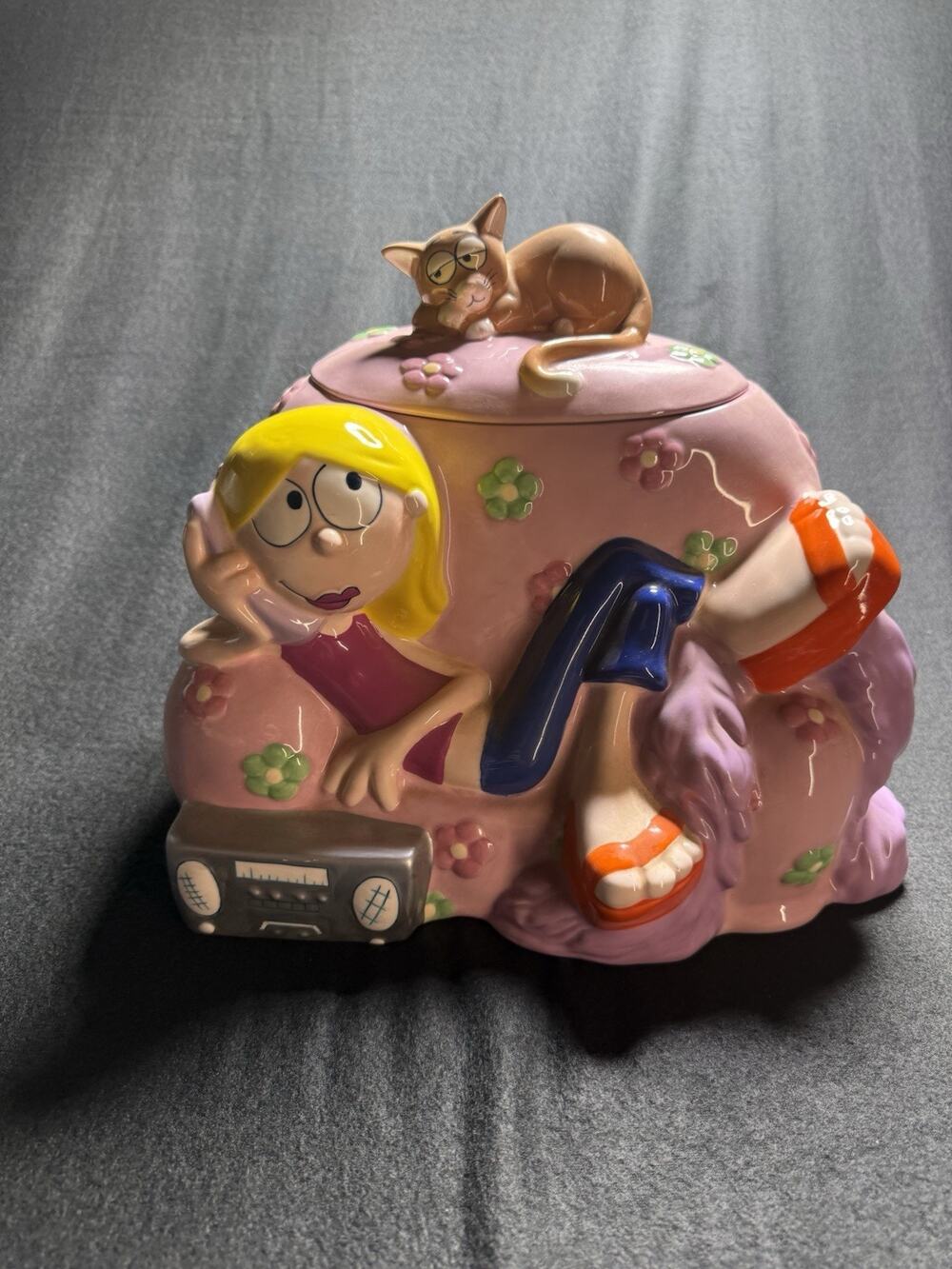 Disney ~ Lizzie McGuire Cookie Jar ~ Vintage Y2K Ceramic